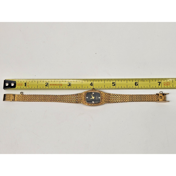 Vintage Xavier Ladies Watch 18mm Gold Tone 7\'\' - New Battery main image 5